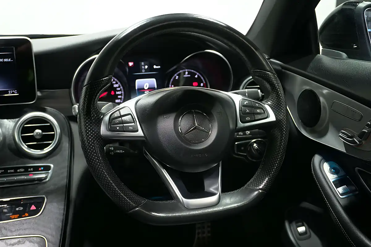 Used 2017 Mercedes-Benz C Class AMG Line (premium) Selenite Grey - Interior and Exterior details 19