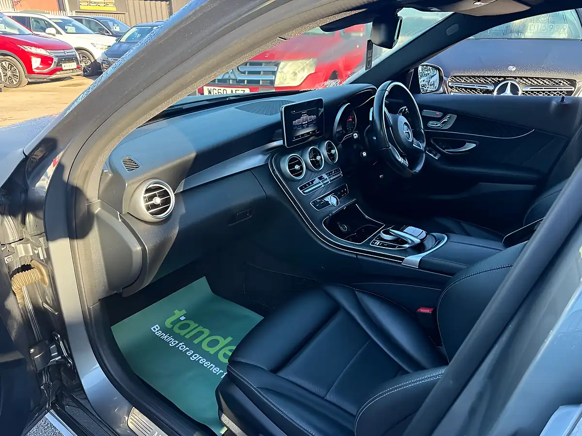 Used 2017 Mercedes-Benz C Class AMG Line (premium) Selenite Grey - Interior and Exterior details 18