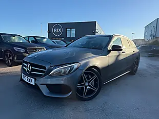 Used 2017 Mercedes-Benz C Class AMG Line (premium) Selenite Grey - Interior and Exterior details 2