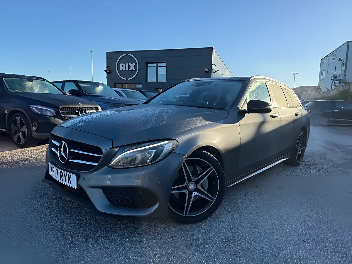 Used 2017 Mercedes-Benz C Class AMG Line (premium) Selenite Grey - Interior and Exterior details 2