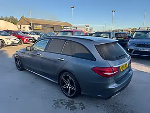 Used 2017 Mercedes-Benz C Class AMG Line (premium) Selenite Grey - Interior and Exterior details 4
