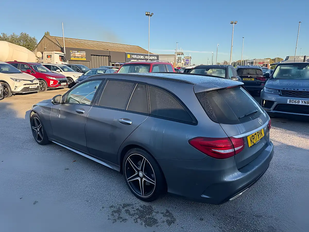 Used 2017 Mercedes-Benz C Class AMG Line (premium) Selenite Grey - Interior and Exterior details 4