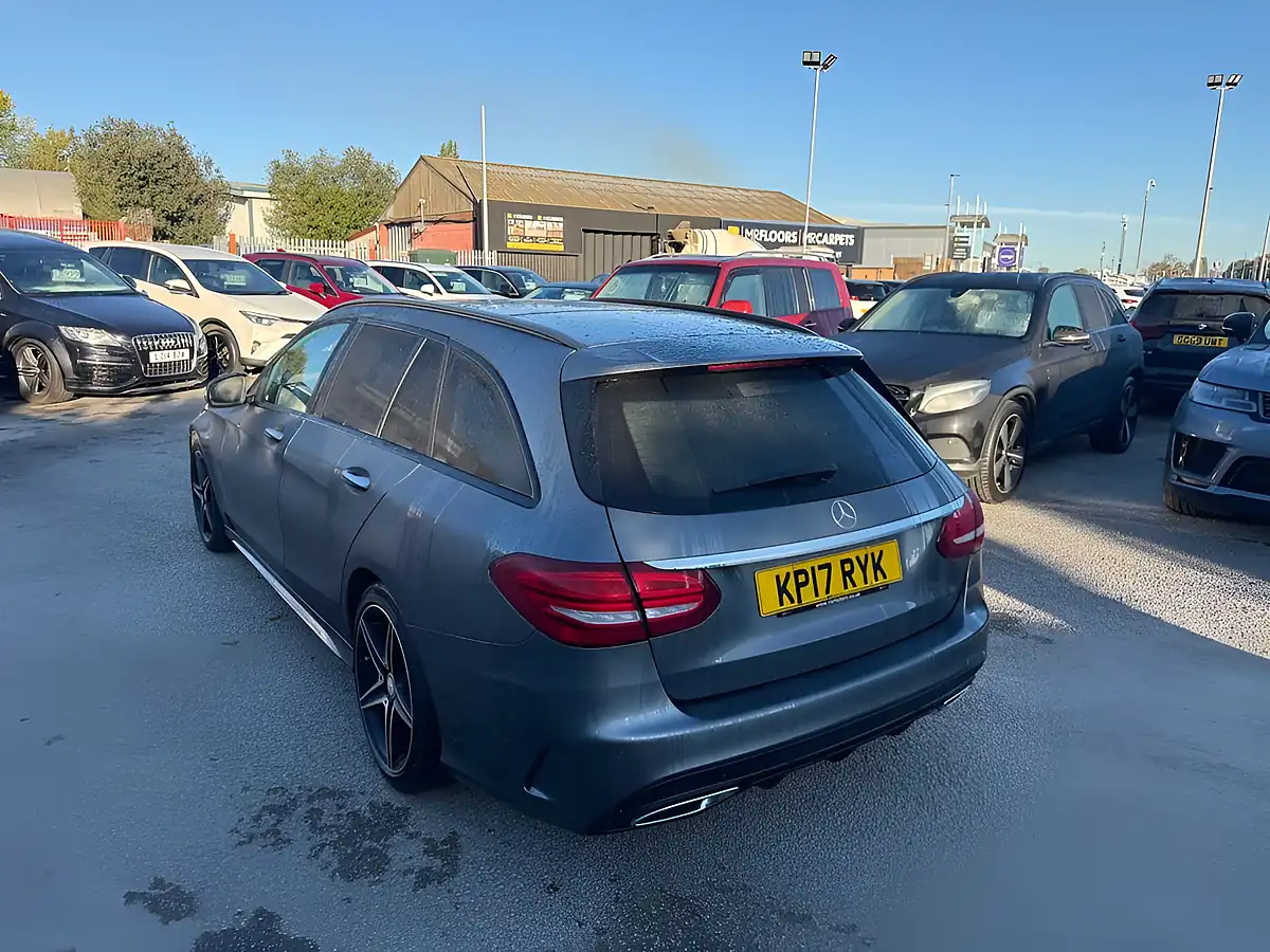 Used 2017 Mercedes-Benz C Class AMG Line (premium) Selenite Grey - Interior and Exterior details 5