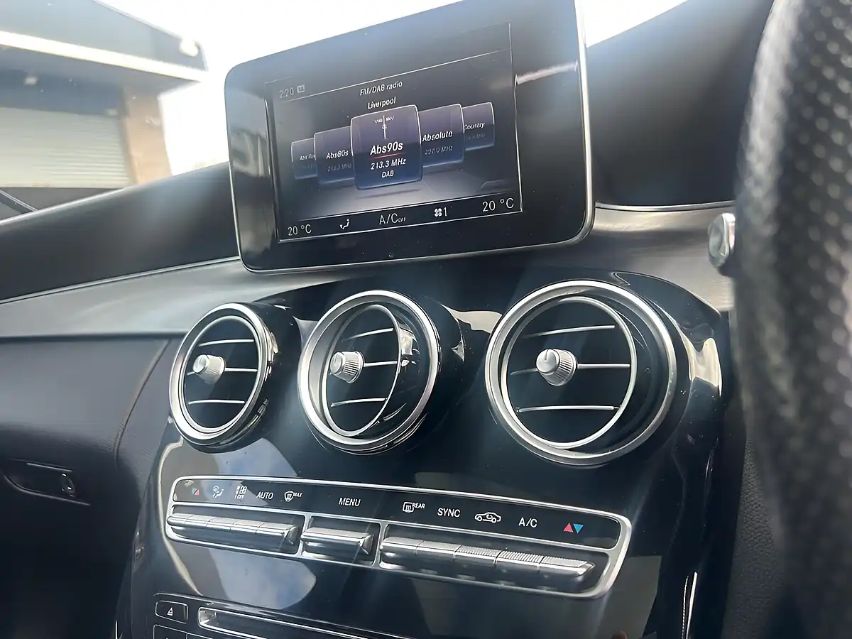 Used 2017 Mercedes-Benz C Class AMG Line (premium) White - Interior and Exterior details 17