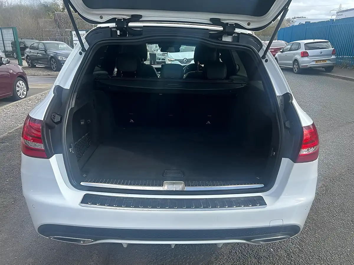 Used 2017 Mercedes-Benz C Class AMG Line (premium) White - Interior and Exterior details 4