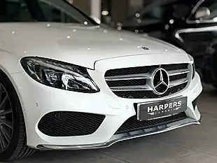 Used 2017 Mercedes-Benz C Class AMG Line Saloon White - Interior and Exterior details 12