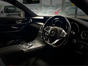 Used 2017 Mercedes-Benz C Class AMG Line Saloon White - Interior and Exterior details 14