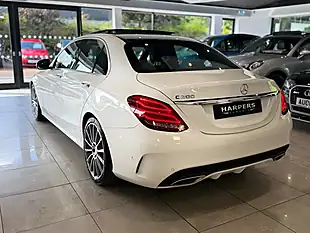 Used 2017 Mercedes-Benz C Class AMG Line Saloon White - Interior and Exterior details 5