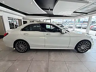 Used 2017 Mercedes-Benz C Class AMG Line Saloon White - Interior and Exterior details 9
