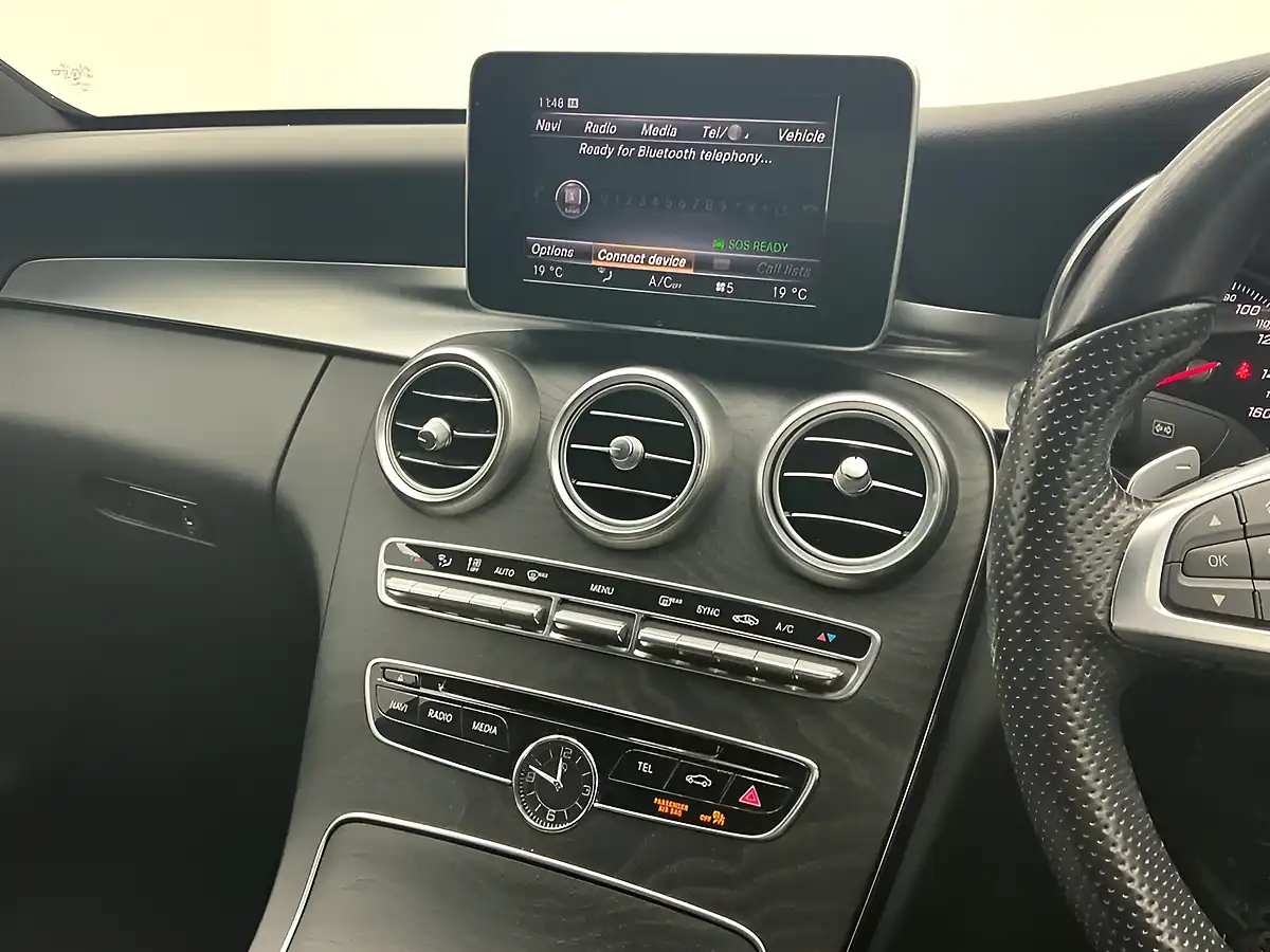 Used 2017 Mercedes-Benz C-Class AMG Line Selenite Grey - Interior and Exterior details 13