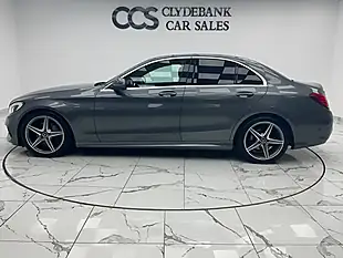 Used 2017 Mercedes-Benz C-Class AMG Line Selenite Grey - Interior and Exterior details 6
