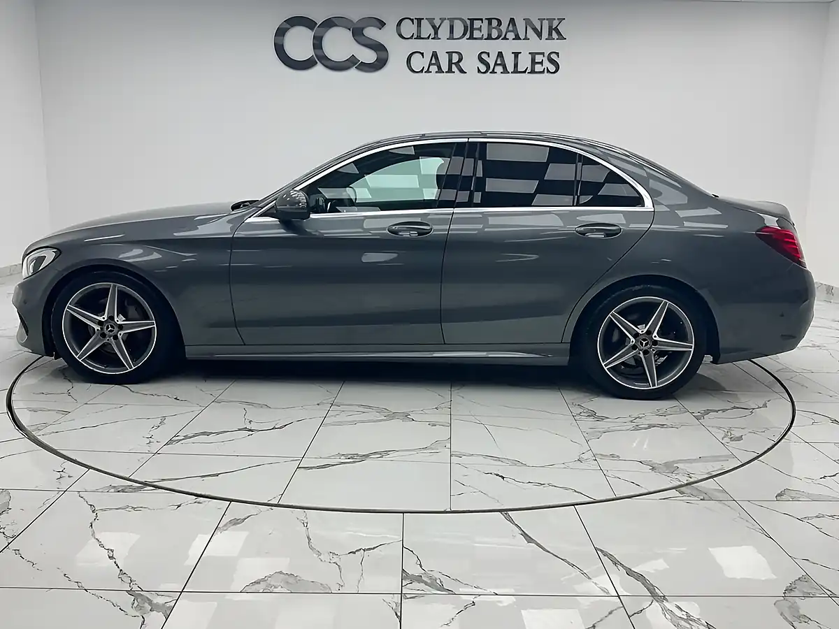 Used 2017 Mercedes-Benz C-Class AMG Line Selenite Grey - Interior and Exterior details 6