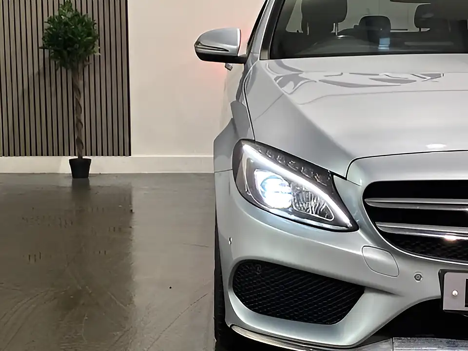 Used 2017 Mercedes-Benz C Class AMG Line Silver - Interior and Exterior details 10