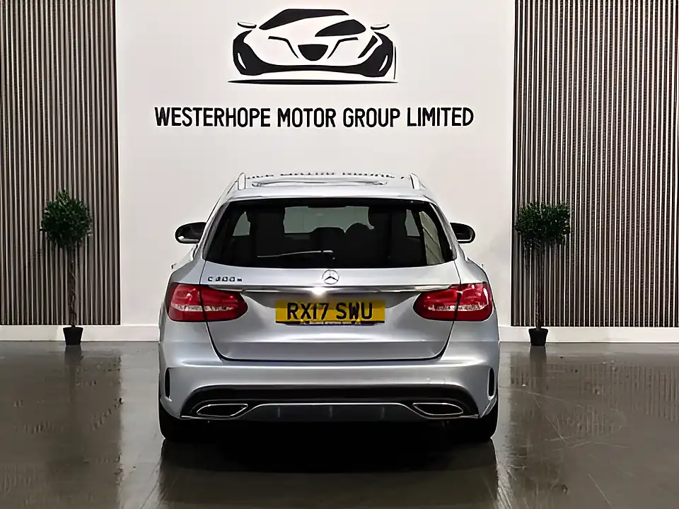 Used 2017 Mercedes-Benz C Class AMG Line Silver - Interior and Exterior details 12