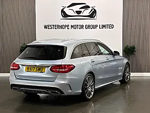 Used 2017 Mercedes-Benz C Class AMG Line Silver - Interior and Exterior details 4