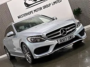 Used 2017 Mercedes-Benz C Class AMG Line Silver - Interior and Exterior details 7