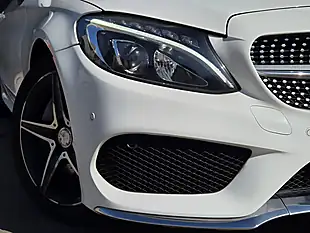 Used 2017 Mercedes-Benz C Class AMG Line White - Interior and Exterior details 2