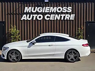 Used 2017 Mercedes-Benz C Class AMG Line White - Interior and Exterior details 4
