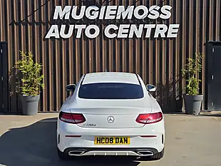 Used 2017 Mercedes-Benz C Class AMG Line White - Interior and Exterior details 5