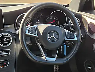 Used 2017 Mercedes-Benz C Class AMG Line White - Interior and Exterior details 8