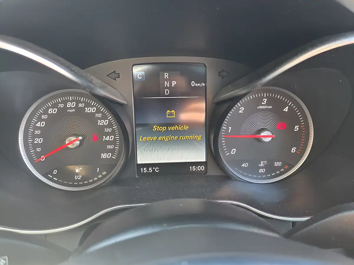 Used 2017 Mercedes-Benz C Class AMG Line White - Interior and Exterior details 9