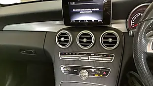 Used 2017 Mercedes-Benz C Class AMG Line White - Interior and Exterior details 11