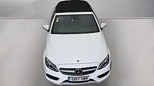 Used 2017 Mercedes-Benz C Class AMG Line White - Interior and Exterior details 12