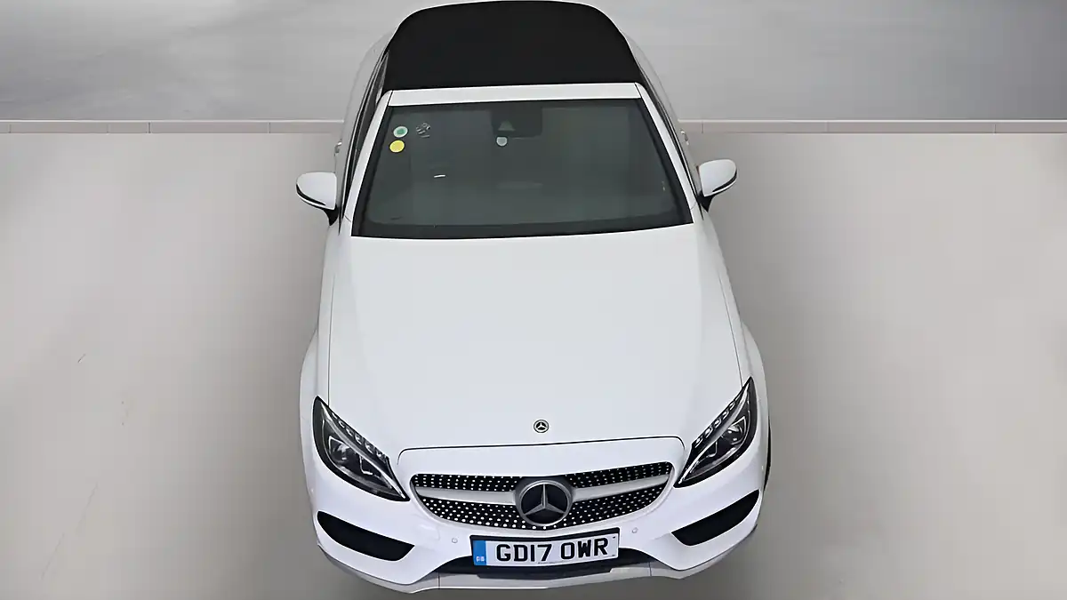 Used 2017 Mercedes-Benz C Class AMG Line White - Interior and Exterior details 12