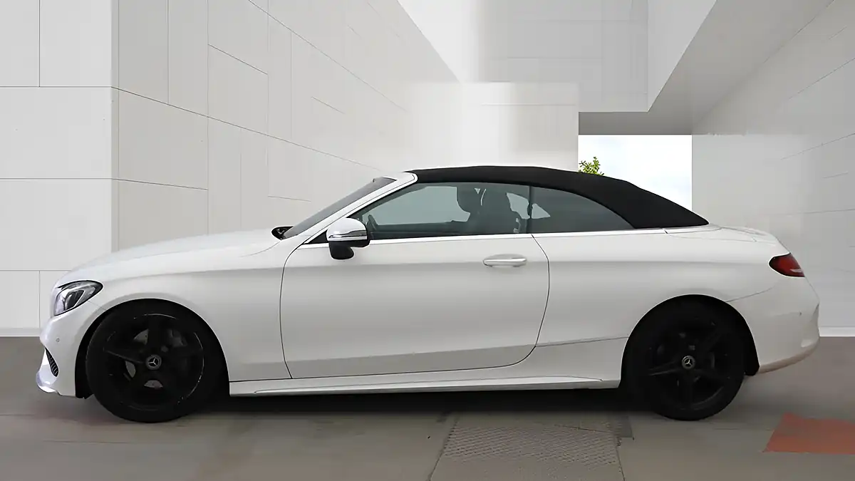 Used 2017 Mercedes-Benz C Class AMG Line White - Interior and Exterior details 6