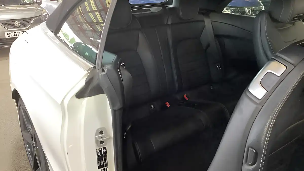 Used 2017 Mercedes-Benz C Class AMG Line White - Interior and Exterior details 8