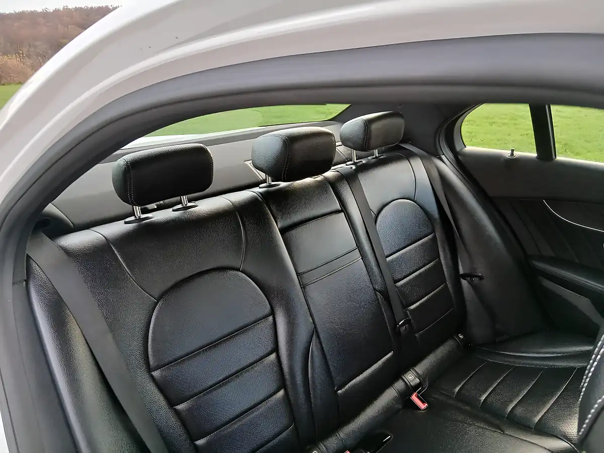 Used 2017 Mercedes-Benz C Class AMG Line White - Interior and Exterior details 15