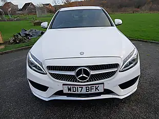 Used 2017 Mercedes-Benz C Class AMG Line White - Interior and Exterior details 2