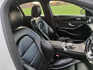 Used 2017 Mercedes-Benz C Class AMG Line White - Interior and Exterior details 6