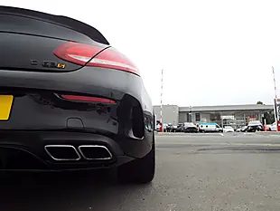 Used 2017 Mercedes-Benz C Class AMG Premium Coupe Black - Interior and Exterior details 16