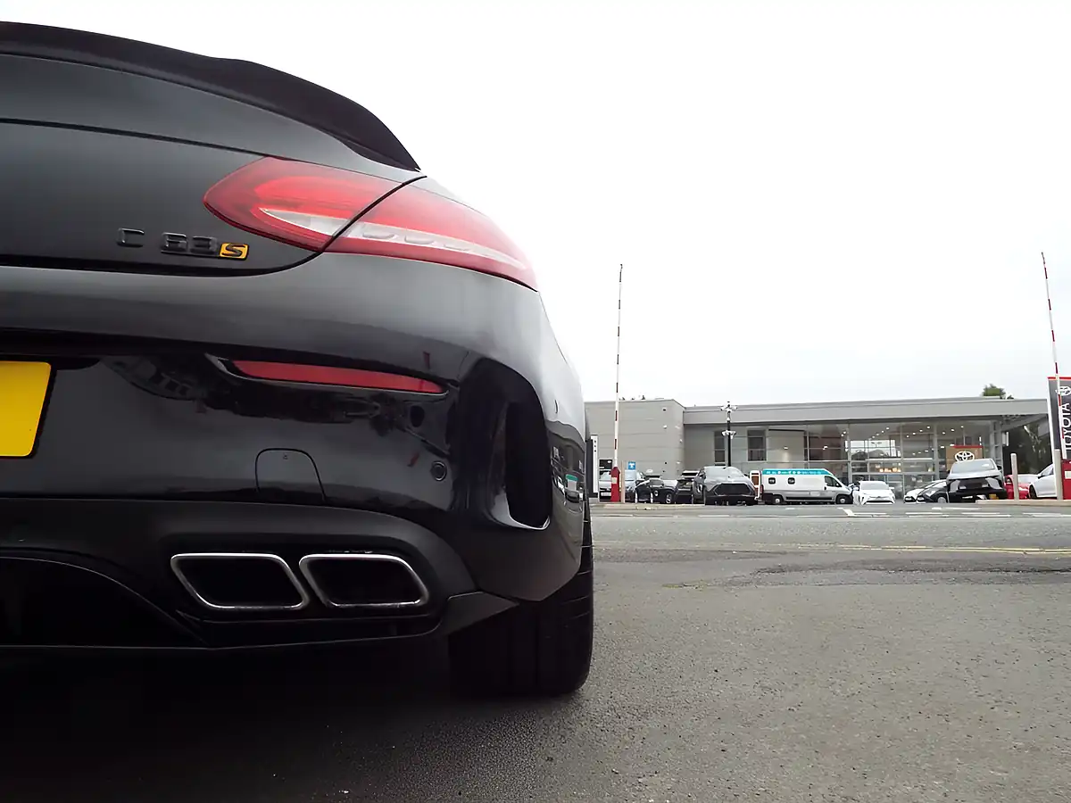 Used 2017 Mercedes-Benz C Class AMG Premium Coupe Black - Interior and Exterior details 16