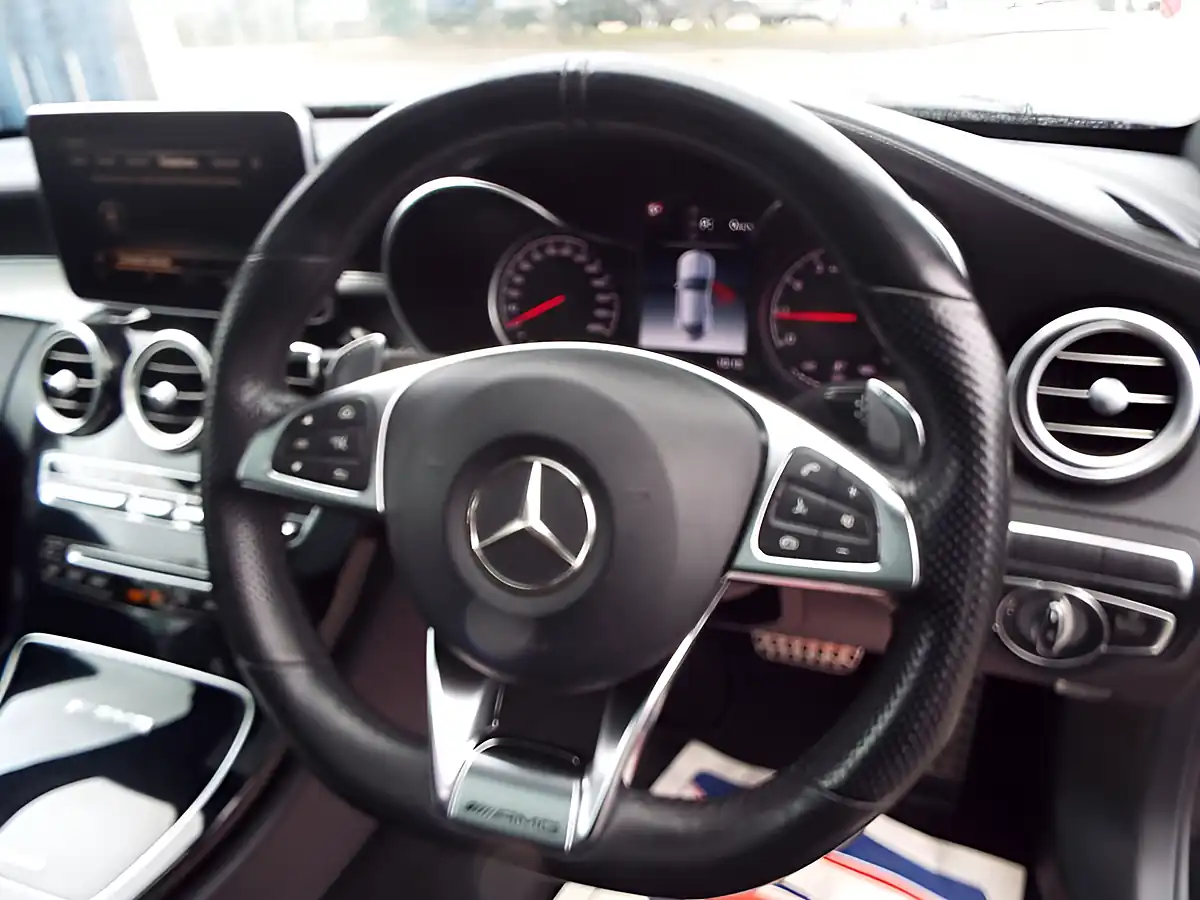 Used 2017 Mercedes-Benz C Class AMG Premium Coupe Black - Interior and Exterior details 20