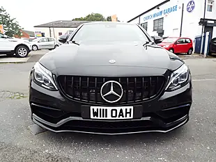Used 2017 Mercedes-Benz C Class AMG Premium Coupe Black - Interior and Exterior details 3