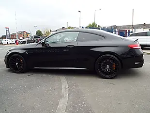 Used 2017 Mercedes-Benz C Class AMG Premium Coupe Black - Interior and Exterior details 5