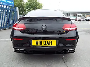 Used 2017 Mercedes-Benz C Class AMG Premium Coupe Black - Interior and Exterior details 7
