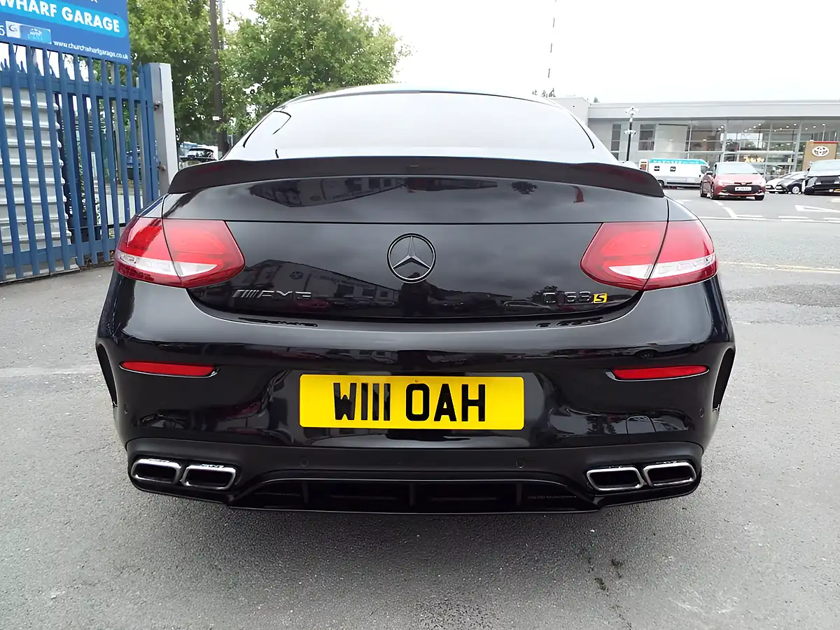 Used 2017 Mercedes-Benz C Class AMG Premium Coupe Black - Interior and Exterior details 7
