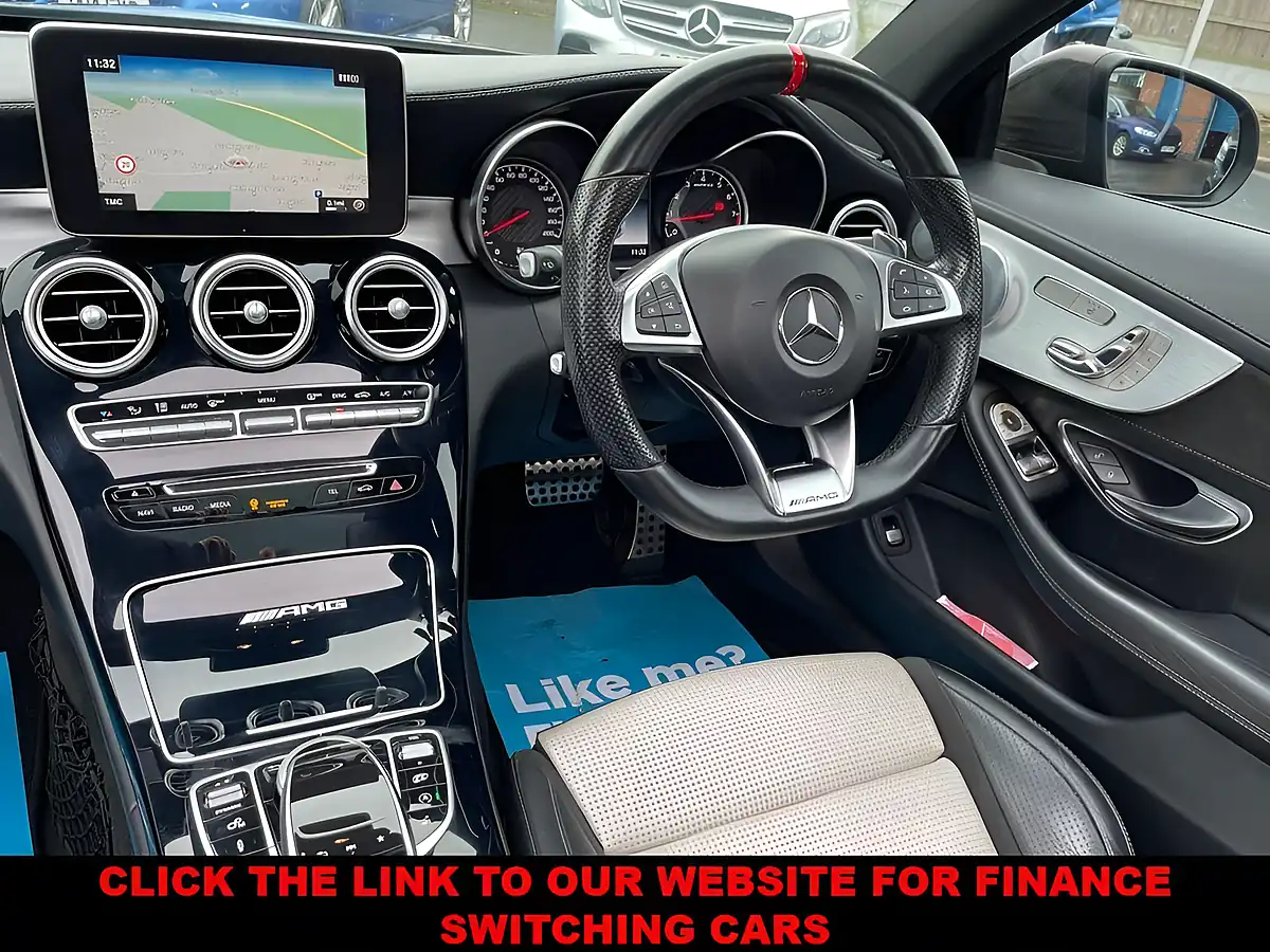 Used 2017 Mercedes-Benz C Class AMG (premium) Coupe Black - Interior and Exterior details 2
