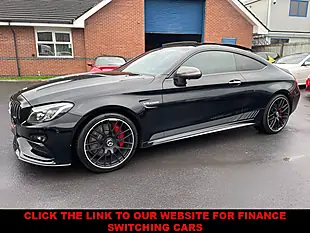 Used 2017 Mercedes-Benz C Class AMG (premium) Coupe Black - Interior and Exterior details 4