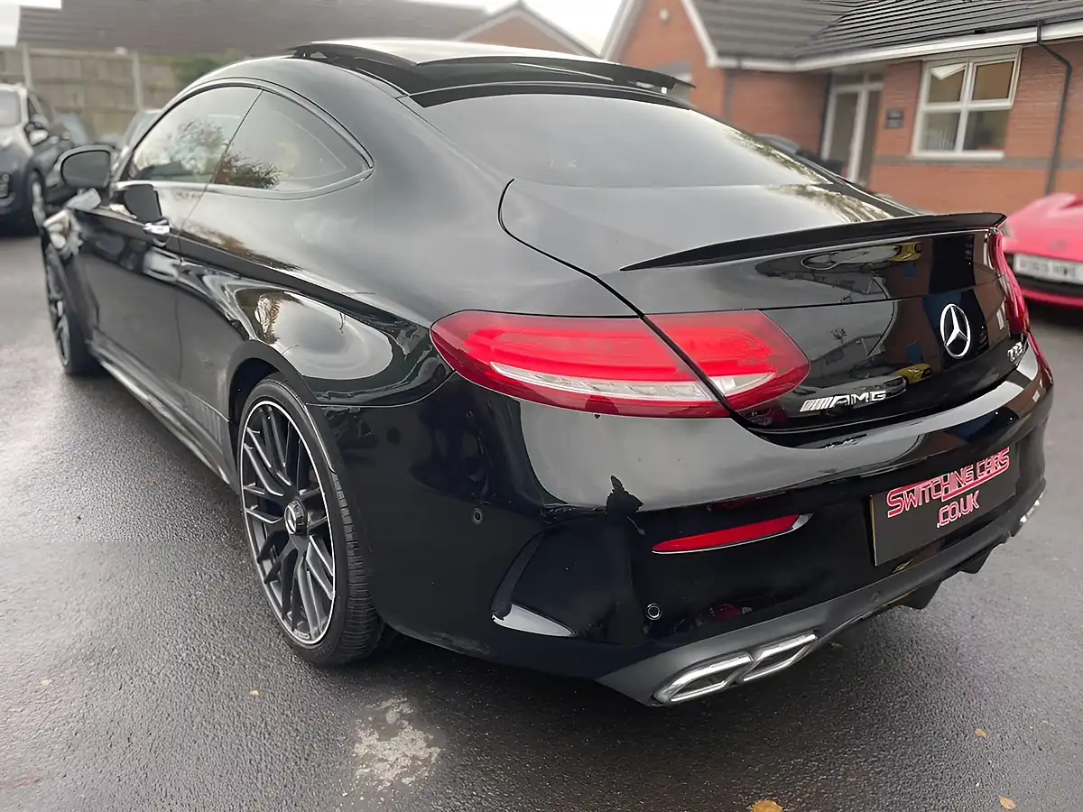 Used 2017 Mercedes-Benz C Class AMG (premium) Coupe Black - Interior and Exterior details 5