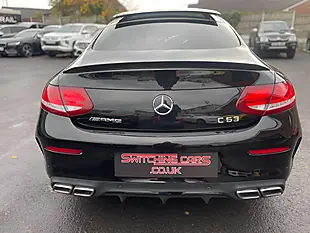 Used 2017 Mercedes-Benz C Class AMG (premium) Coupe Black - Interior and Exterior details 6