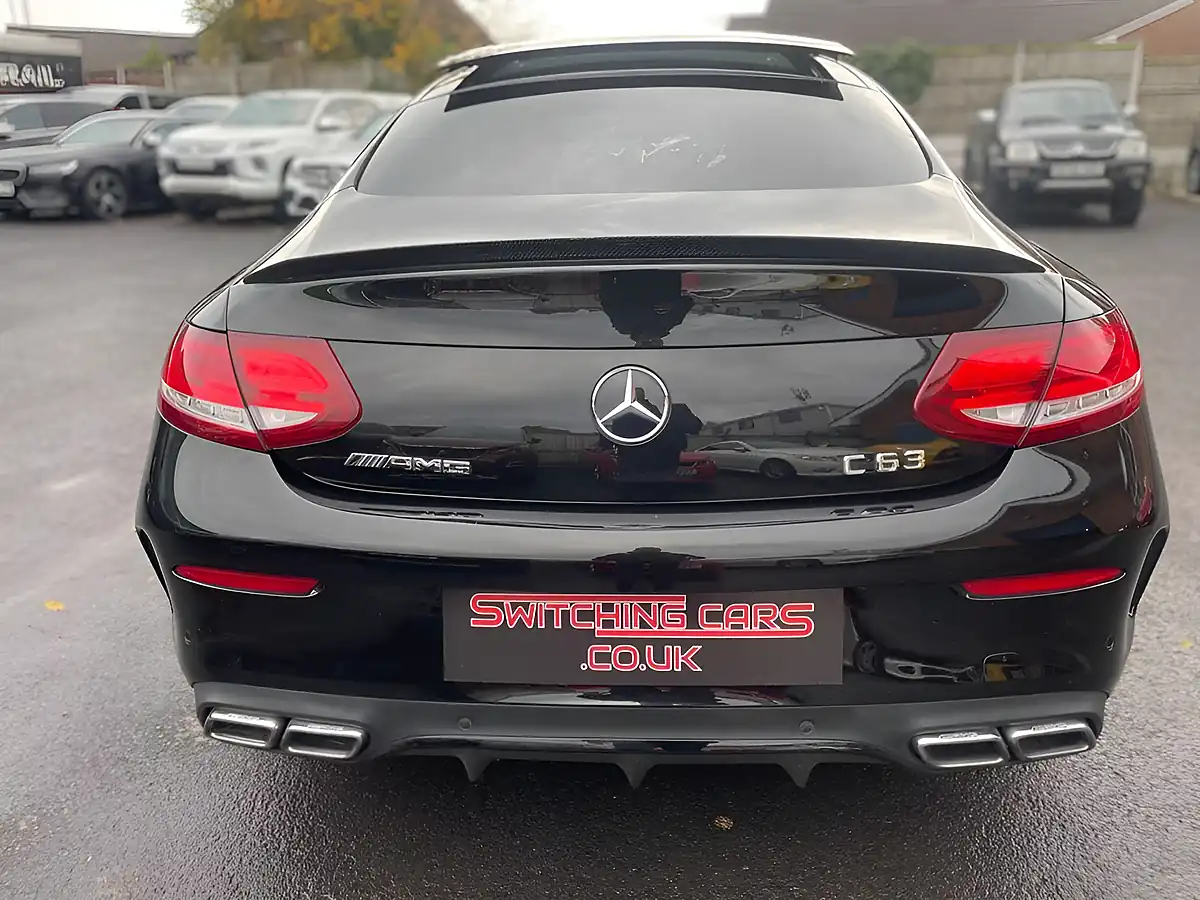 Used 2017 Mercedes-Benz C Class AMG (premium) Coupe Black - Interior and Exterior details 6