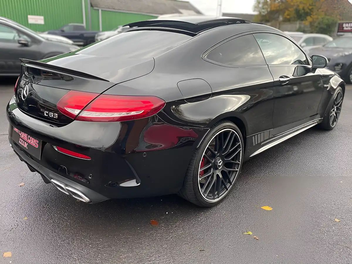 Used 2017 Mercedes-Benz C Class AMG (premium) Coupe Black - Interior and Exterior details 7