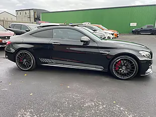 Used 2017 Mercedes-Benz C Class AMG (premium) Coupe Black - Interior and Exterior details 9