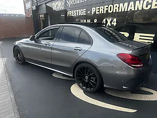 Used 2017 Mercedes-Benz C Class AMG Premium Plus Selenite Grey - Interior and Exterior details 4
