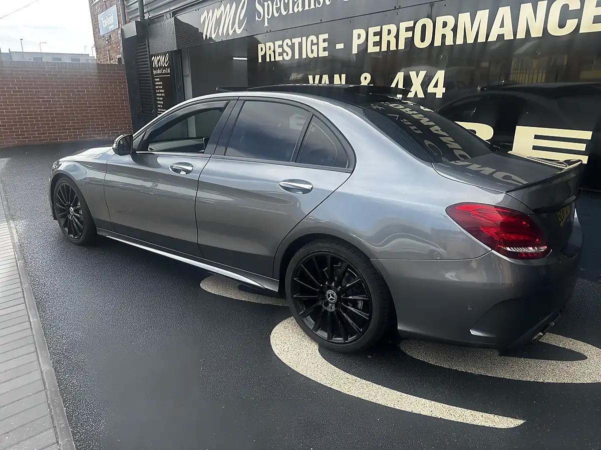 Used 2017 Mercedes-Benz C Class AMG Premium Plus Selenite Grey - Interior and Exterior details 4