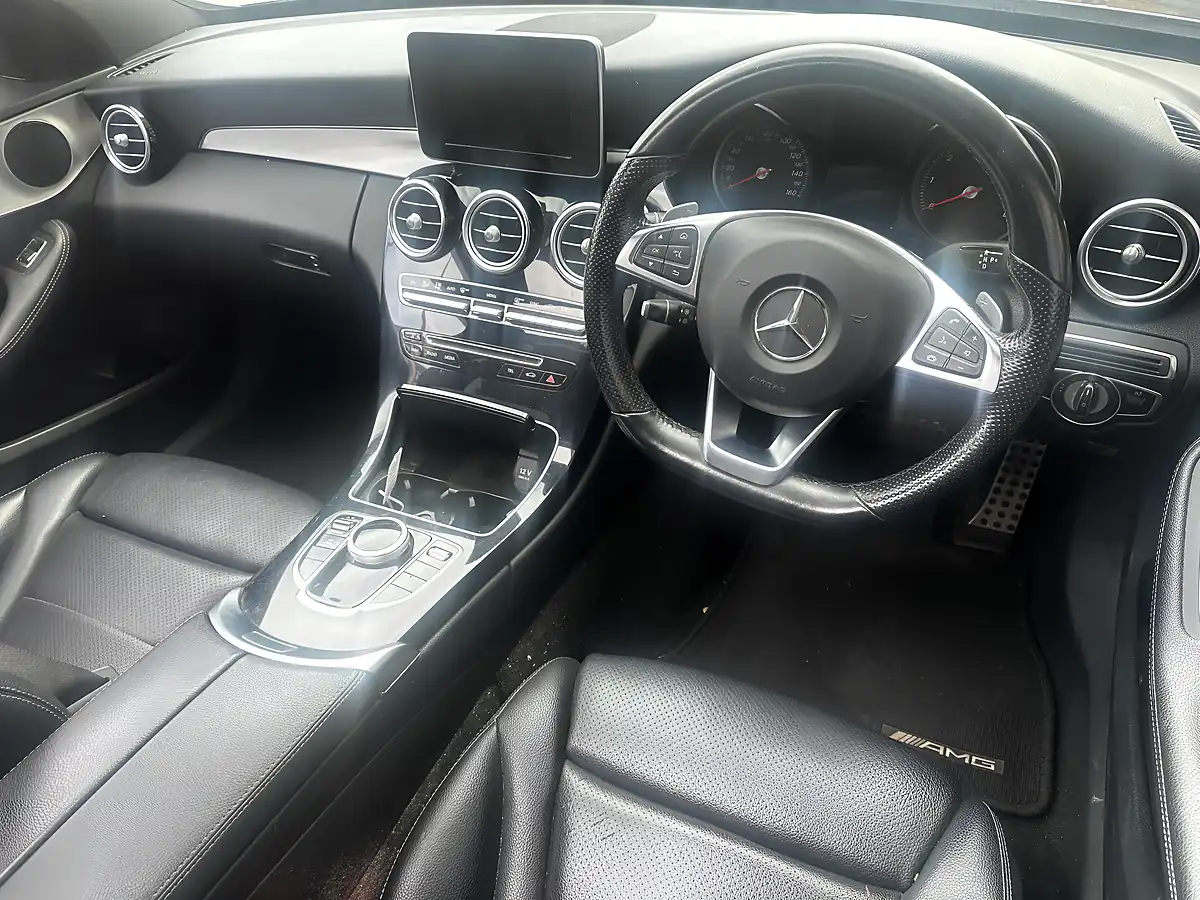 Used 2017 Mercedes-Benz C Class AMG Premium Plus Selenite Grey - Interior and Exterior details 6